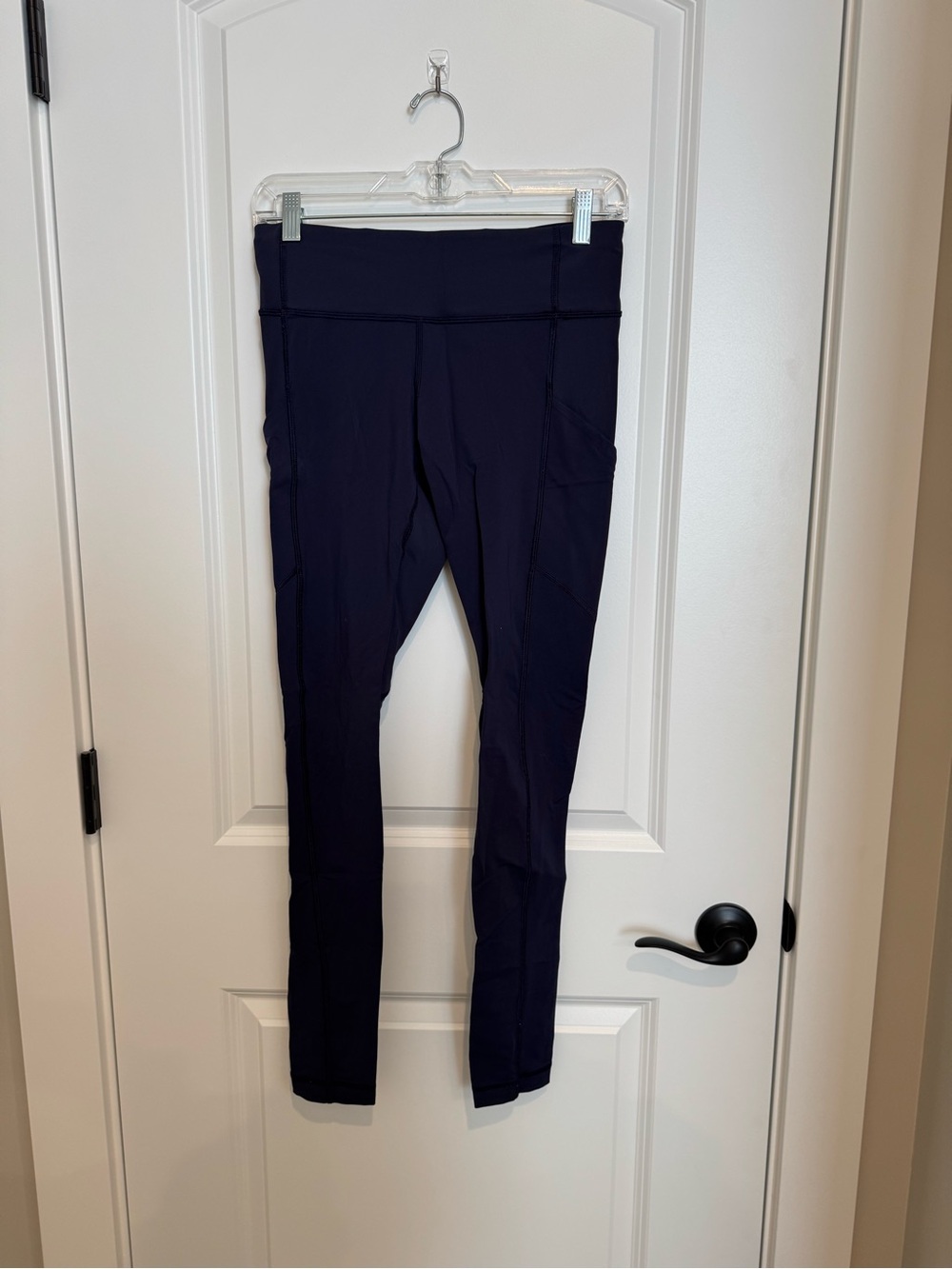 lululemon athletica Midnight Navy Zip-Pocket Leggings